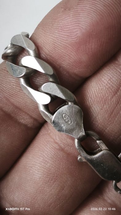 Lant argint 925 Italy