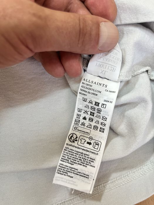 All Saints мъжка тениска XL