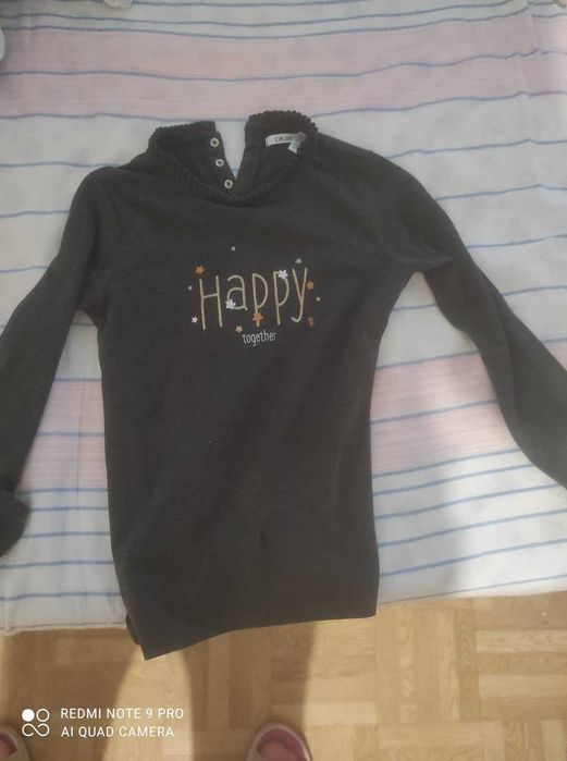 Продавам детска блуза с дълъг ръкав, марка Okaidi - 128 см