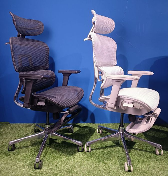 Офисное кресло модель Lucky bear black va gray