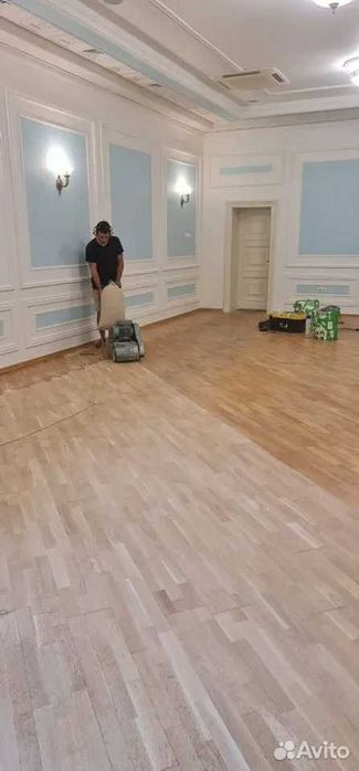 Шлифовка полов и паркета с гарантией качества| Замена деревянных полов