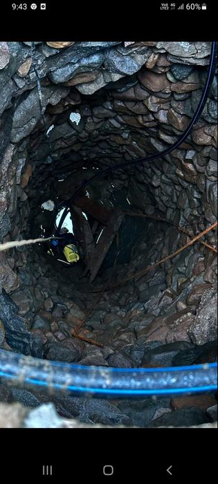 Почистване на кладенци  бунари