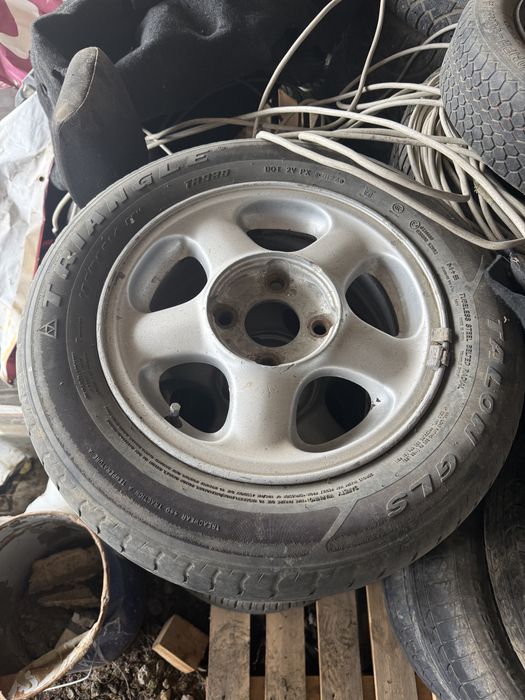 Колесо летние с титановыми дисками ..