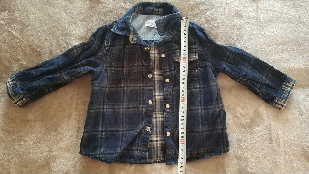 Дънки Next, Риза Zara, Панталон H&M размери 86 и 92