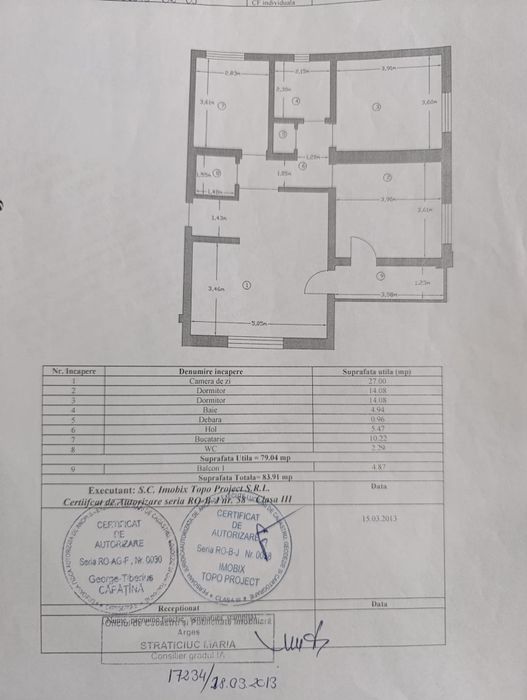 Apartament 3 camere platou GAVANA 3