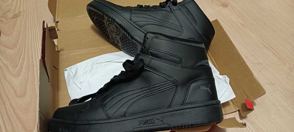 Ghete sport negre Puma, noi, marime 44