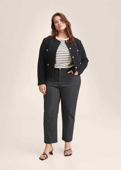 Прави дънки с дължина до глезена