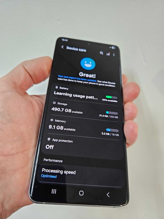 Samsung Galaxy S21 ultra 512 gb 16 gb Garantie.