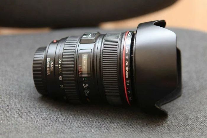 Объектив Canon для фотоаппарата
