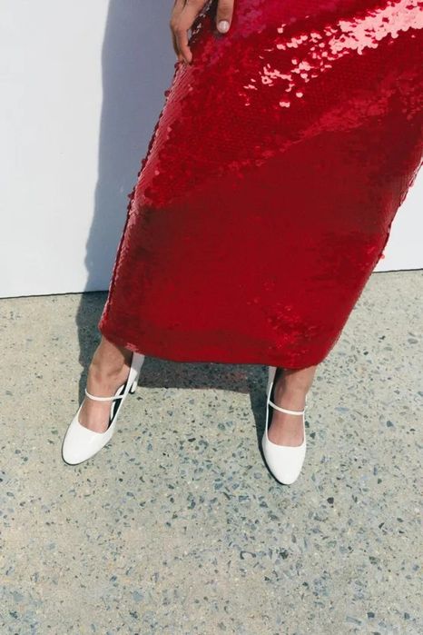 Fusta paiete Zara limited edition