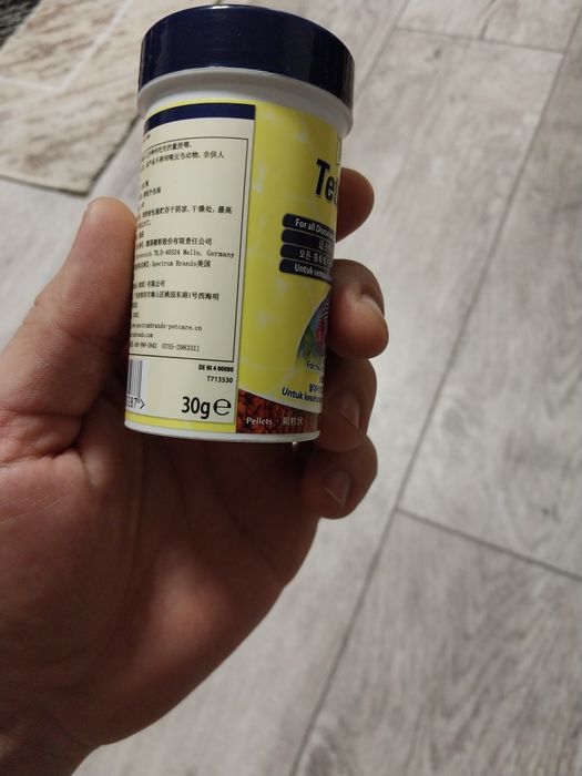 Корм для рыб тетра