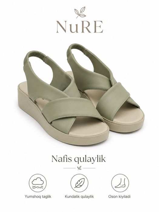 Ayollar uchun qulay oyoq kiyimlar