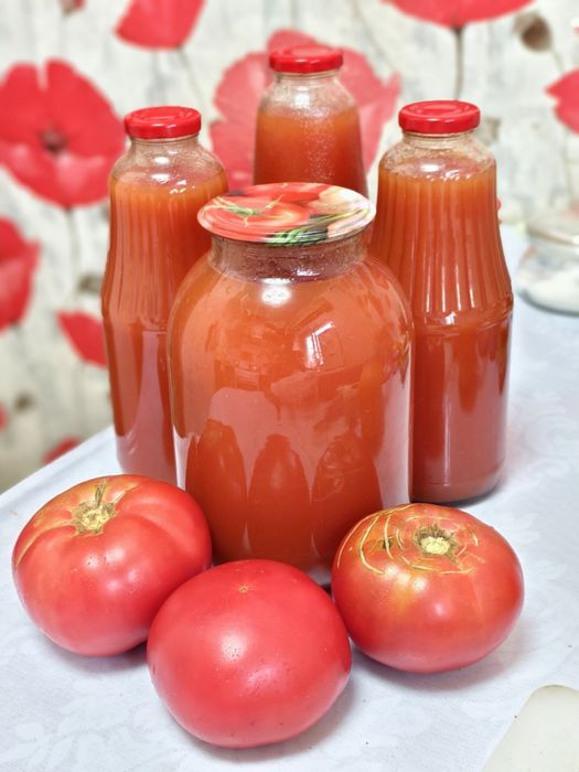 Сок томатный  домашний