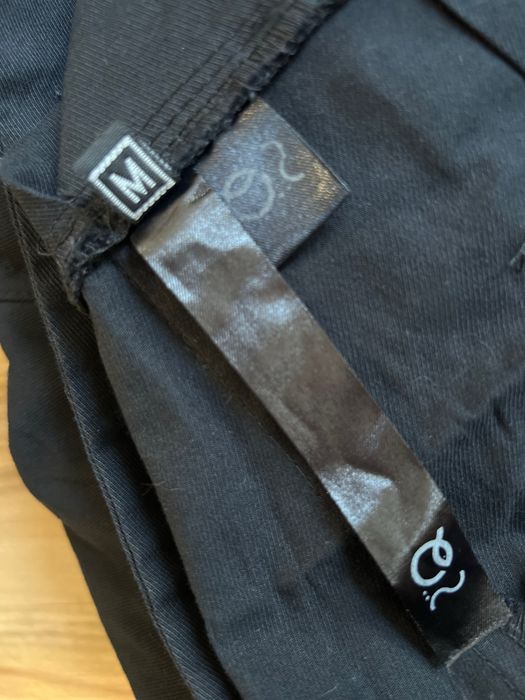 гещеризон Evis, блузка Balmain, Dsquared2