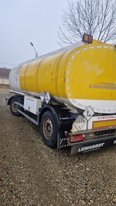 Remorca tip cisterna aluminiu - inox