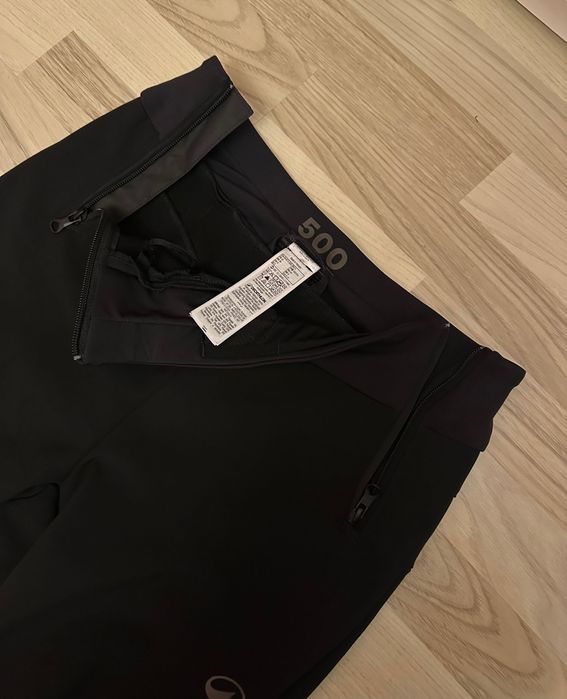 Дамски ски панталон 500 SLIM, ЧЕРЕН