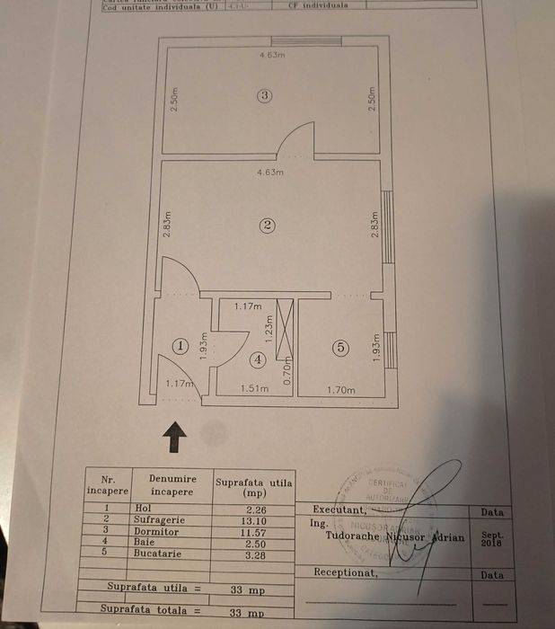 Vând apartament 2 camere !!!