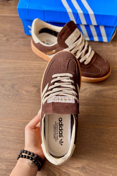 Нови Adidas Handball Spezial кафеви