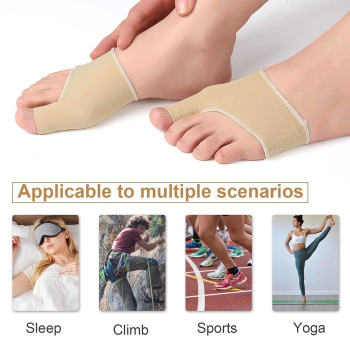 Set 2 separatoare degete corectoare monturi din gel marime universala