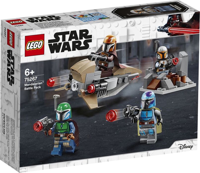 Конструктор LEGO Star Wars Mandalorian 75267 Боевой набор: мандалорцы