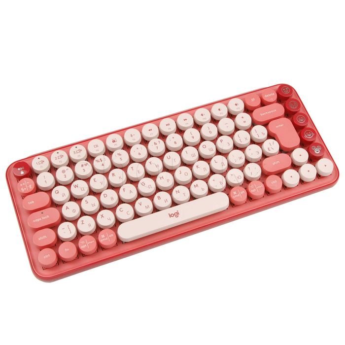 Новая Logitech POP Keys (HeartBreaker Rose)
