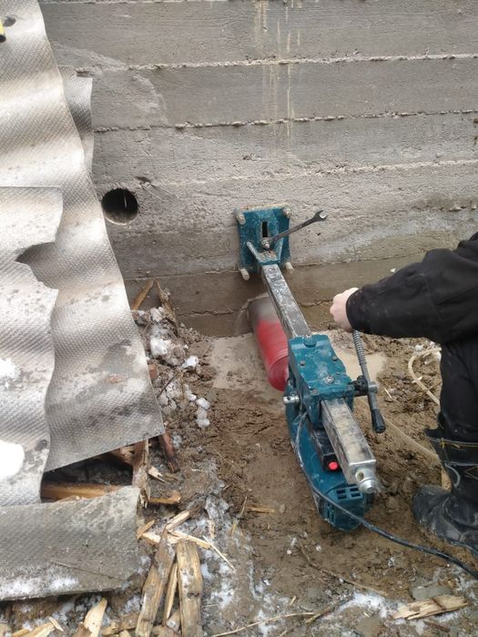 Алмазное сверление алмазное бурение