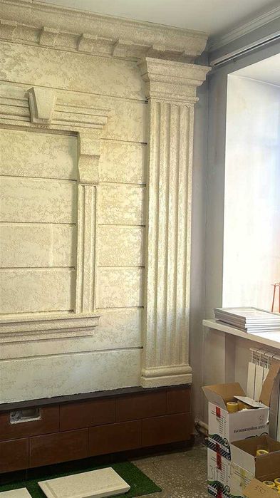 декор элементы/обрамления для окон, углов, карнизы.