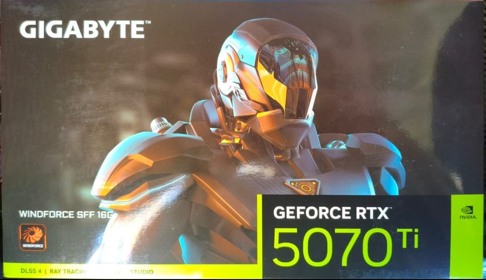 Видеокарта Gigabyte GeForce RTX 5070 TI Windforce 16 GB