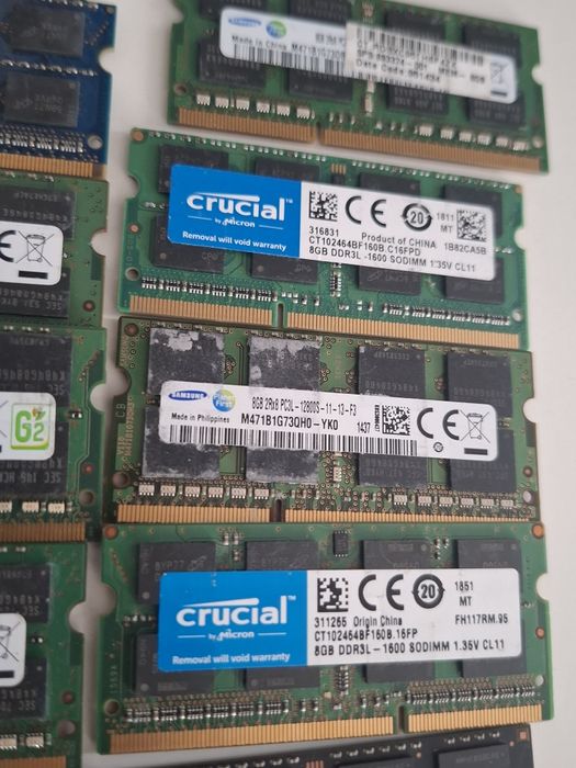 Memorie ram laptop 8 g ddr3 / ddr3L