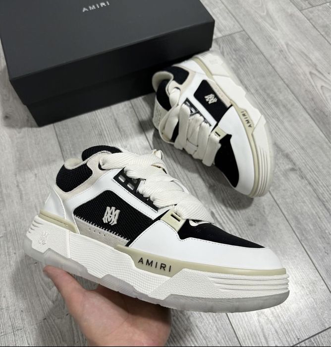 Amiri ma-1 alb cu negru