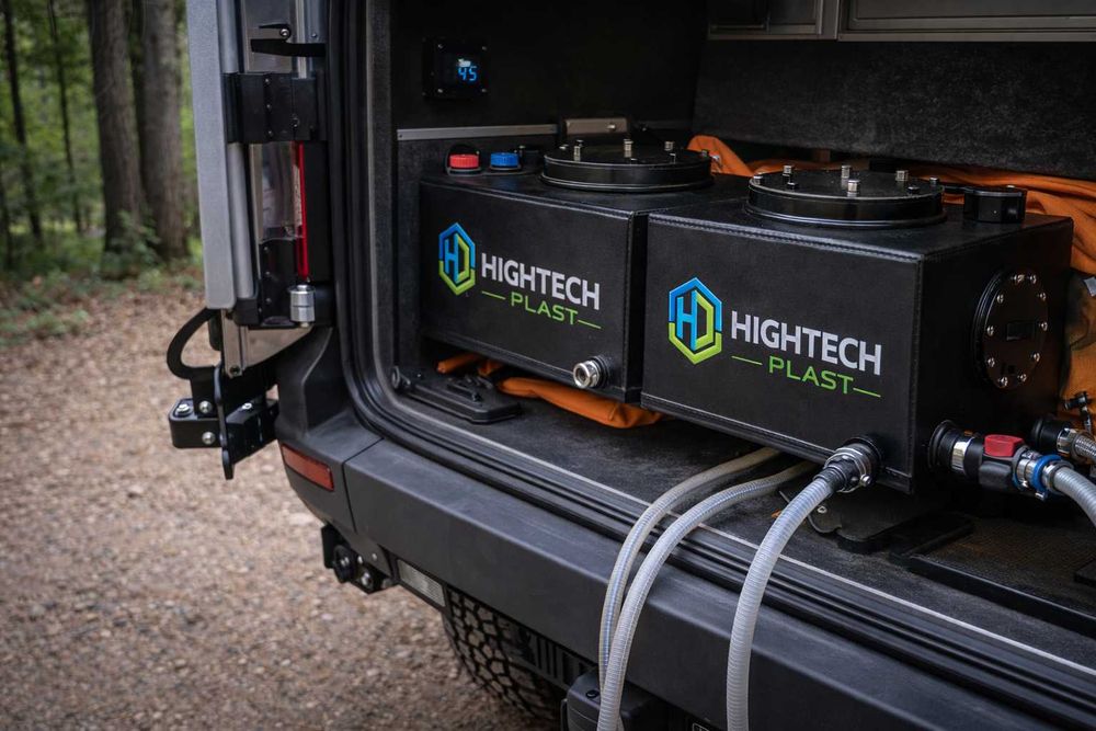 Rezervoare apă camper din polietilenă HDPE | Custom