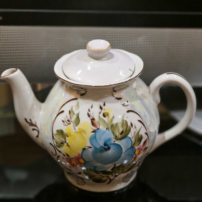 Кувшин керамический, чайник фарфоровый, посуда СССР