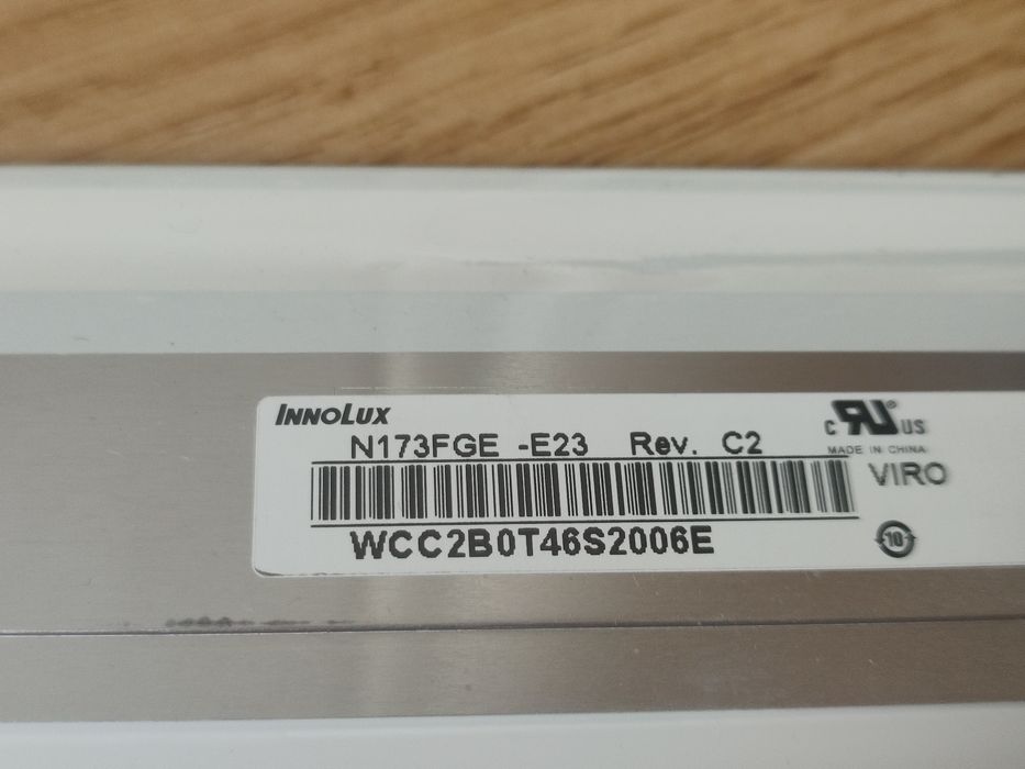 Display 17,3 Led cu 30pini - N173FGE-E23 Rev.C2 - 1600/900