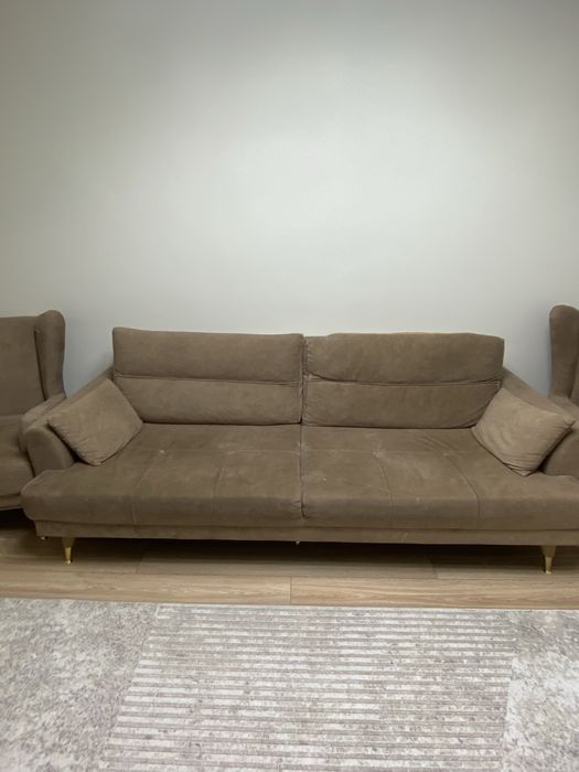 Диван с креслом в отличном состоянии