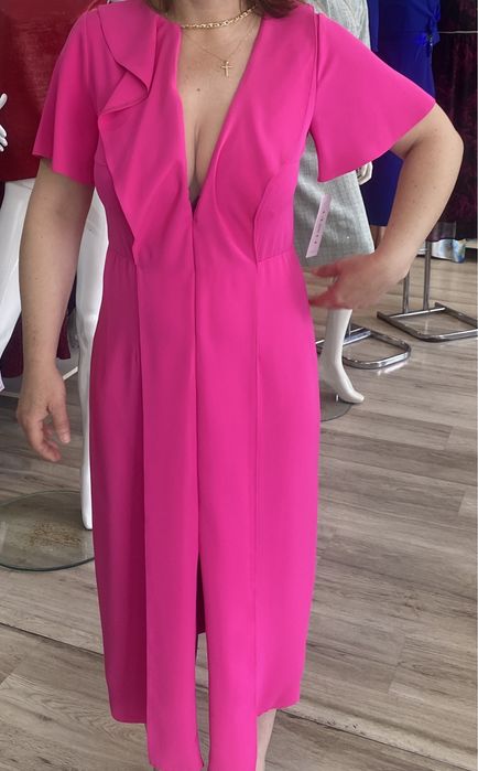 rochie de eveniment cu eticheta, facuta in atelier Lizzet