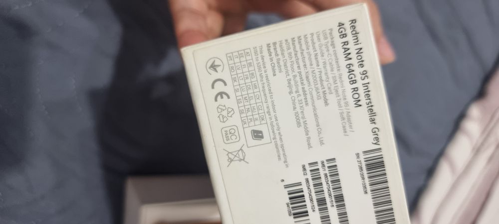 Телефон Redmi Note 9S