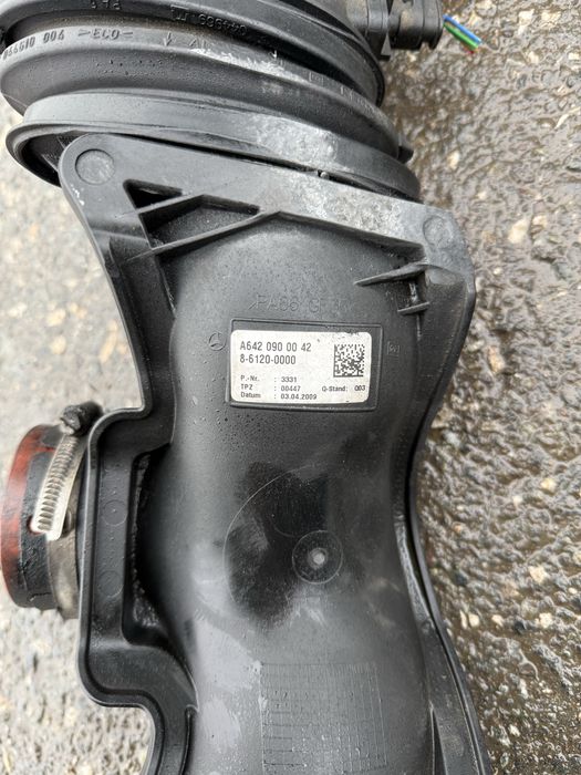 Furtun turbo intercooler Mercedes 3.0 cdi V6 OM642 euro 5