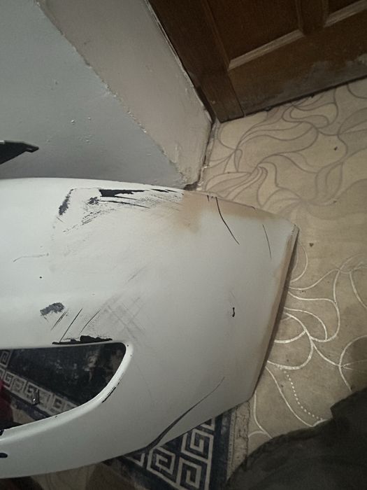 Крыло передний левое и бампер передний