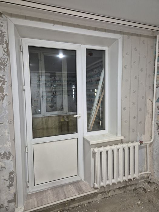 Продам балконный блок б/у 2шт