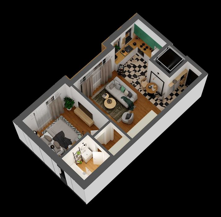 Bloc nou - Ap. 2 camere - Sofisticat, Premium, Intim | Neséa Residence