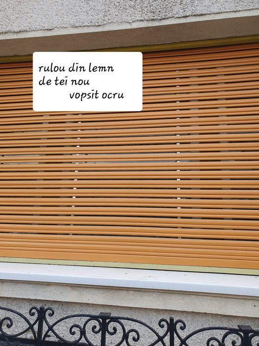 Reparatii jaluzele (rulouri) lemn exterioare