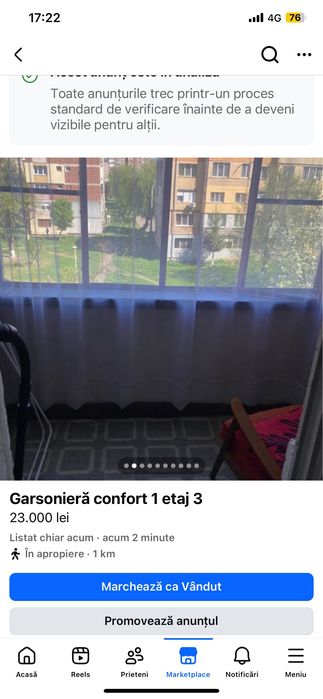 Garsonieră confort 1 Hunedoara etaj 3