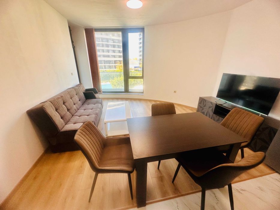 Дава се под наем Двустаен апартамент в Варна, Трошево - 65 кв.м за 561 € - Снимка #2