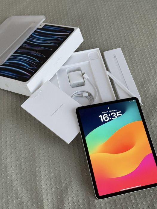 Ipad 11 pro, 128 гб памяти