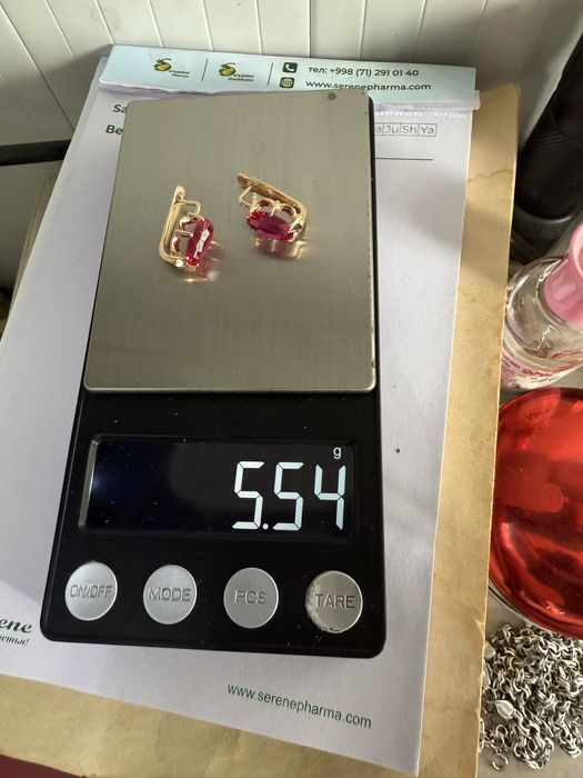 Arzon Narhda Ishonchli Tilla Zirak Baldoq Sirga