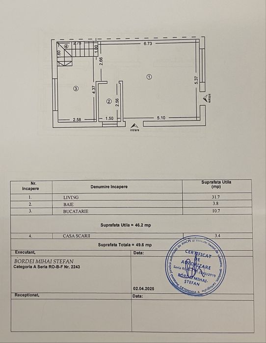 MamaiaSat 210Metri utili, P+2. 1000Euro/mp