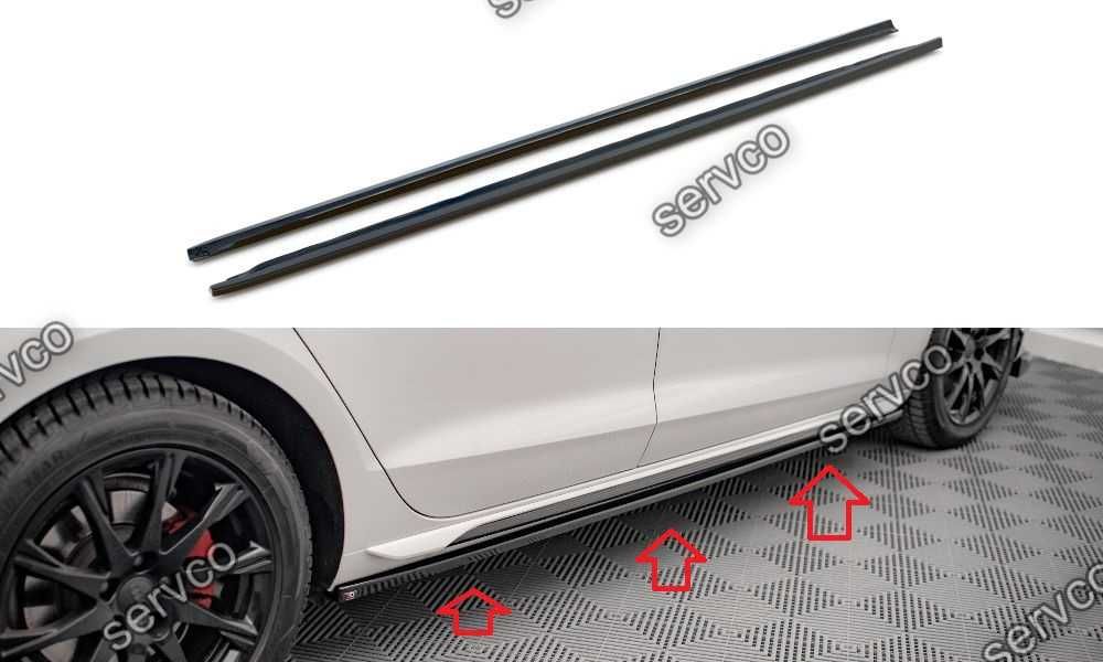 Pachet Body kit tuning Audi A4 B9 Facelift 2019- v6 - Maxton Design