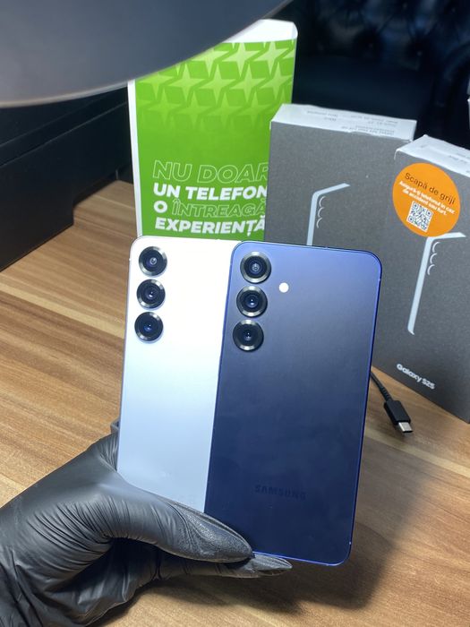 Samsung Galaxy s25• 128 GB •Navy / Icy Blue