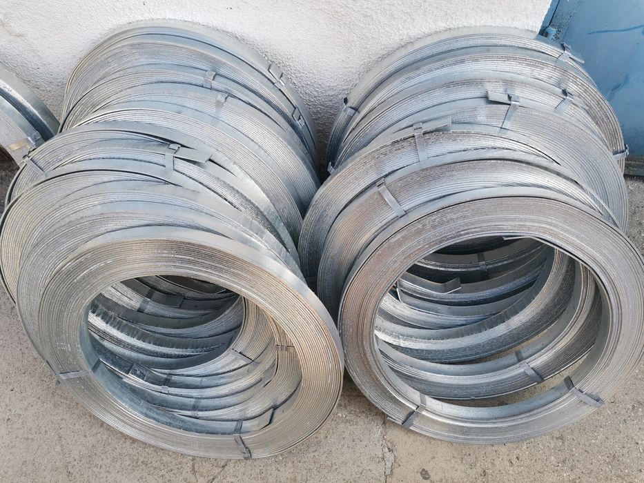 Platbanda zincata 40x4 mm / colac 50 kg