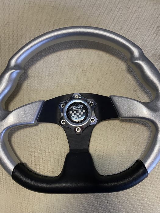 Volan sport piele / carbon Simoni Racing